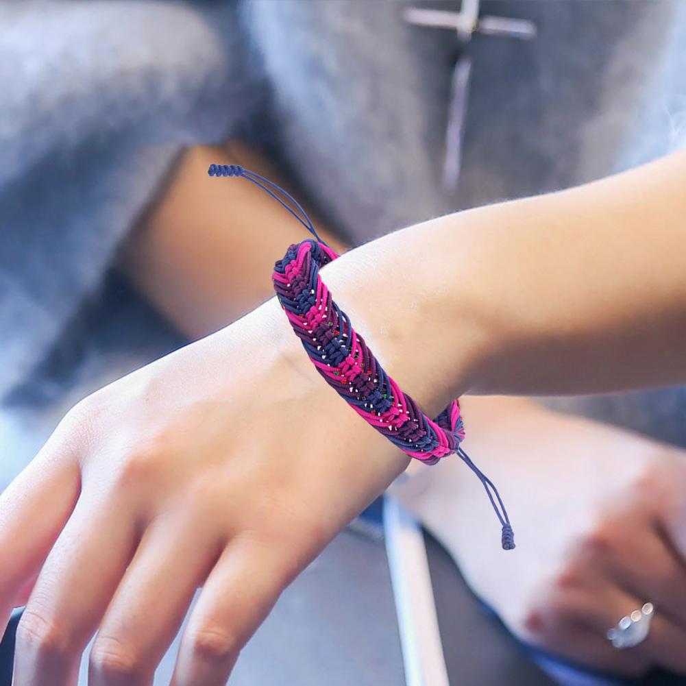 Ethnic Fashion Meaning - Comfortabele pasvorm armband Handgemaakte eenheidsvriendschap Symbolische