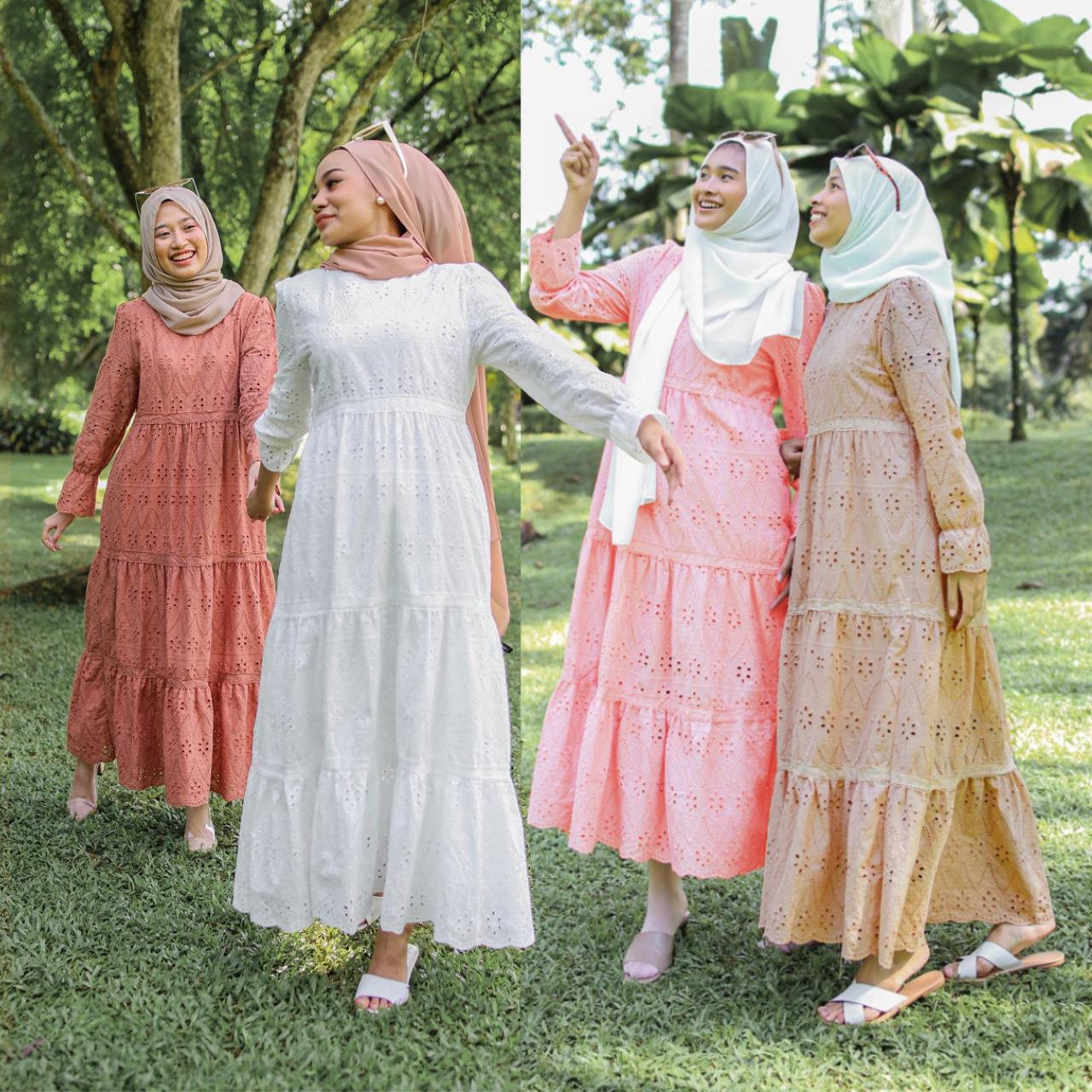 Ethnic Fashion Wear - Indonesische holle kanten jurk Dameskleding Etnisch