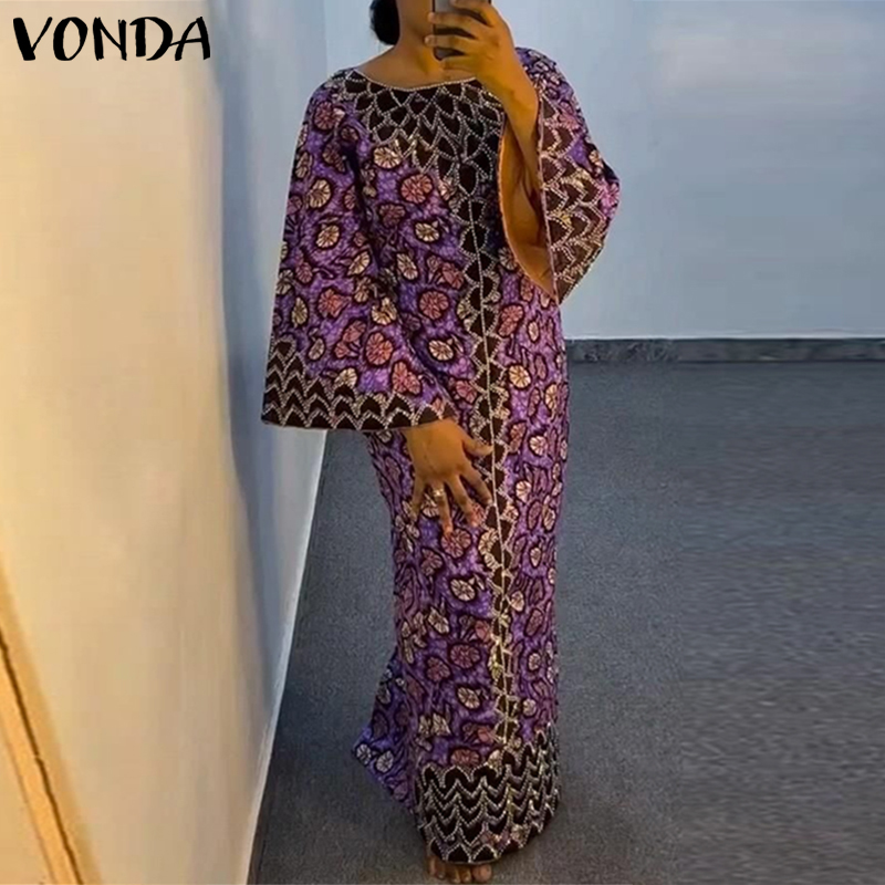 Ethnic Gown - Plus Size VONDA Bohemian Jurk 2026