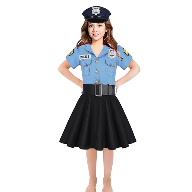 Halloween Kinderpolitiepakje M - Ethnic Fashion Wear recensie en prijs