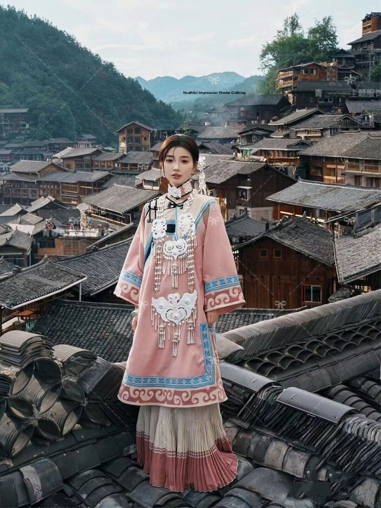 Roze kleding in etnische stijl - Ethnic Fashion Shoot recensie en prijs