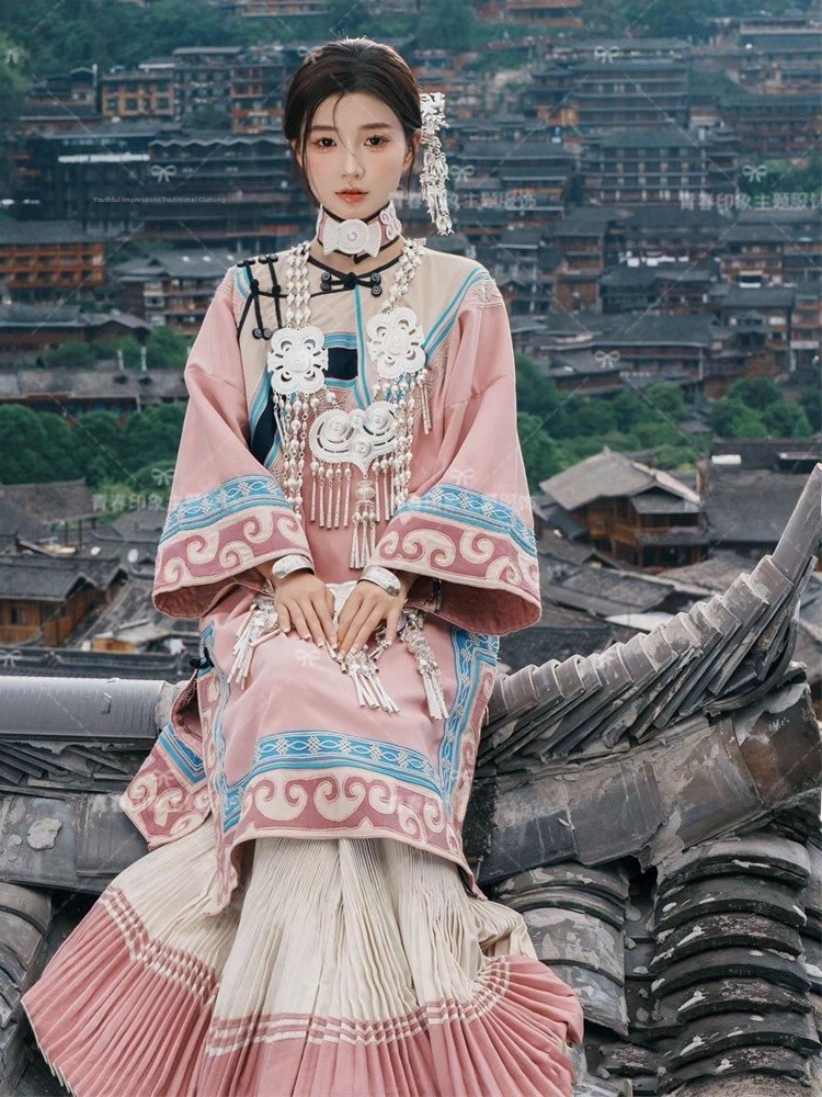 Roze kleding in etnische stijl - Ethnic Fashion Shoot recensie en prijs