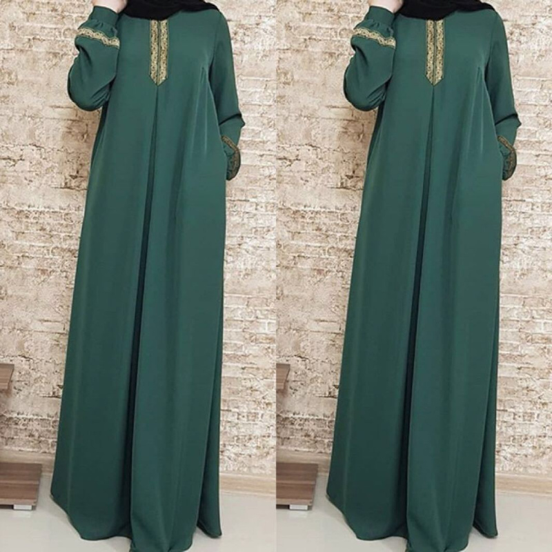 Moslim Etnische Stijl Print Ab - Ethnic Gown recensie en prijs