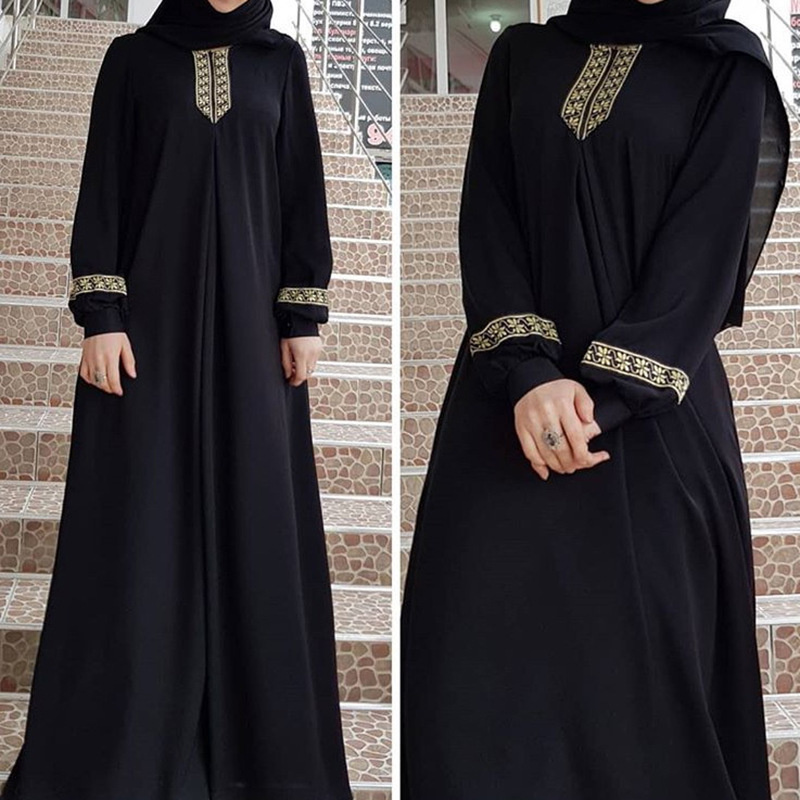 Moslim Etnische Stijl Print Ab - Ethnic Gown recensie en prijs