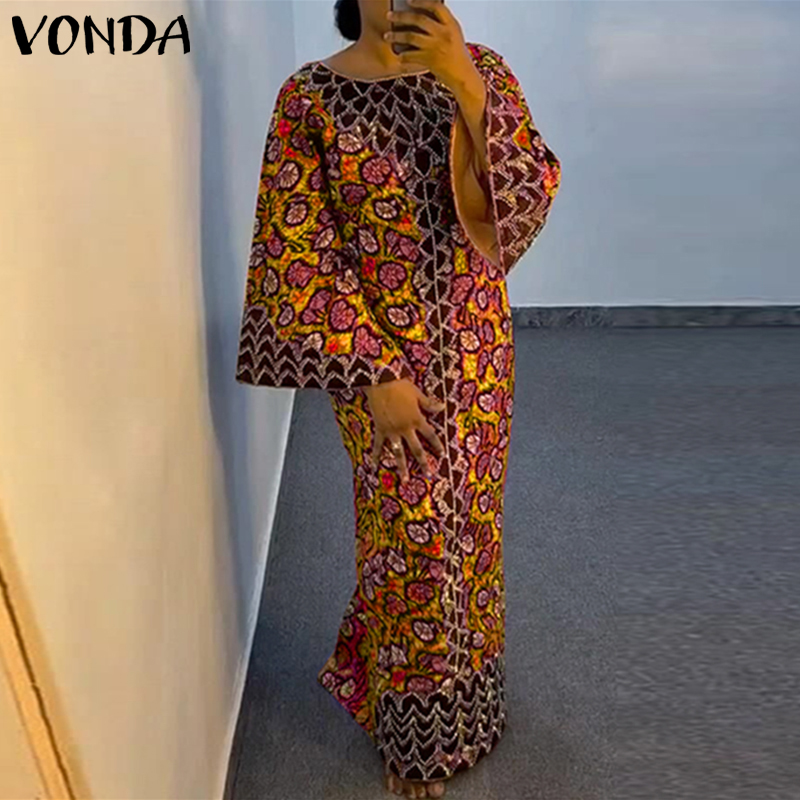 Plus Size VONDA Bohemian Jurk  - Ethnic Gown recensie en prijs