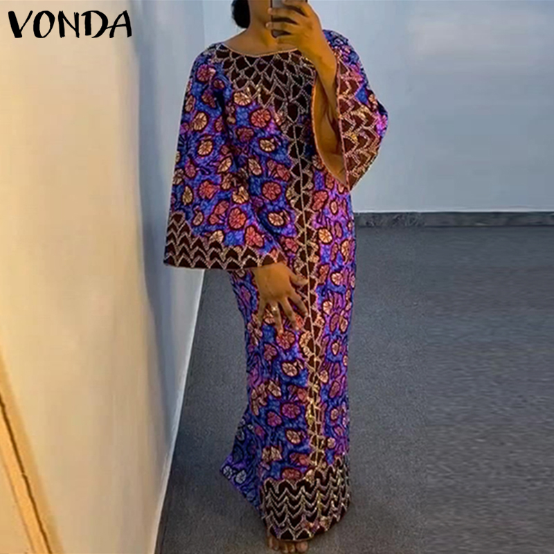 Plus Size VONDA Bohemian Jurk  - Ethnic Gown recensie en prijs