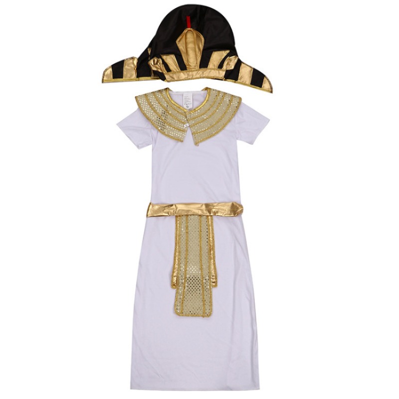 Egyptische farao-koningkostuum - Ethnic Gown recensie en prijs