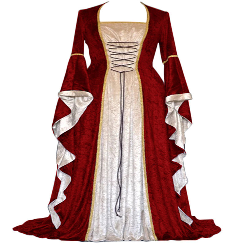 Retro Middeleeuwse Hofjurk Dam - Ethnic Gown recensie en prijs
