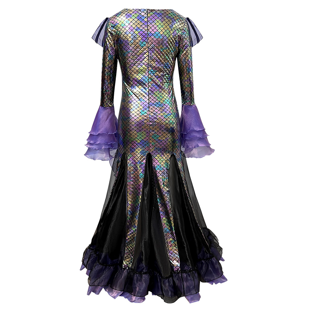 Donkere zeemeermin lange jurk  - Ethnic Gown recensie en prijs